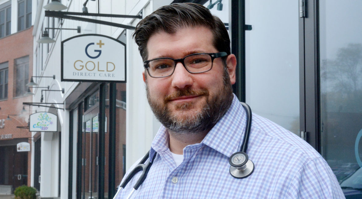 Dr. Jeffrey Gold founded Gold Direct Care two years ago.