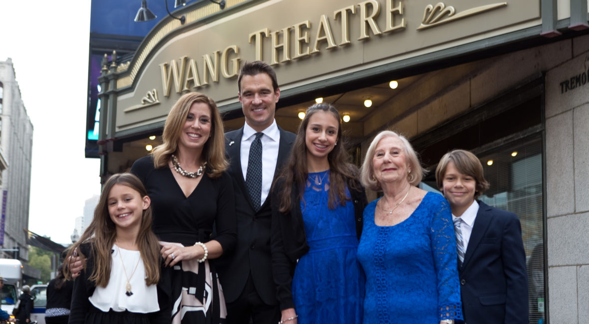 Jessica Black, second from left, wutg daughter Jorja, husband James Odorczuk, daughter Jayla, mother Emy Black and son Jaden were honored by Cohen Hillel Academy at its annual gala.